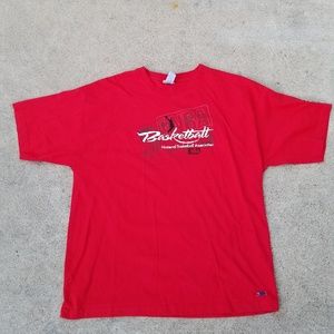 Nba Red T shirt Size XXL Embroidered